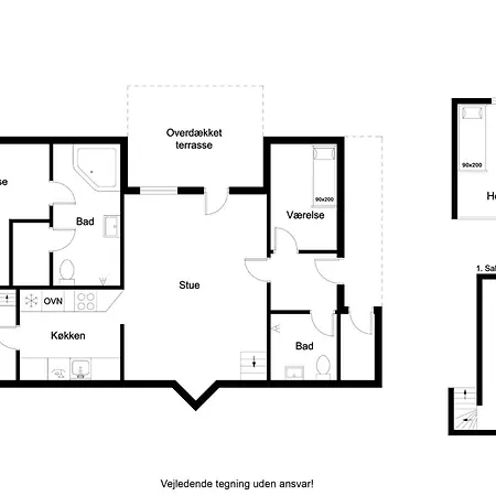 Large On 2 Levels, With Views Of Ringkobing Fjord And Outdoor Wellness *